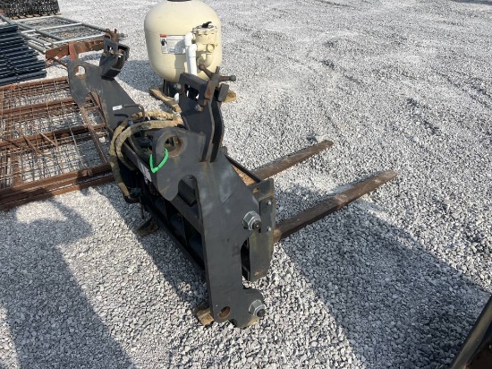 Articulating forks