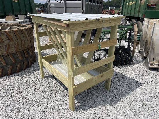 4ft sheep feeder