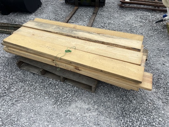 Pallet of 2x8 lumber