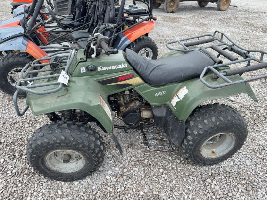 Four Wheeler. Kawasaki Bayou 220.
