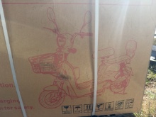 High End Two Wheeled Electric Vehicle