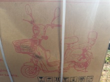 High End Two Wheeled Electric Vehicle