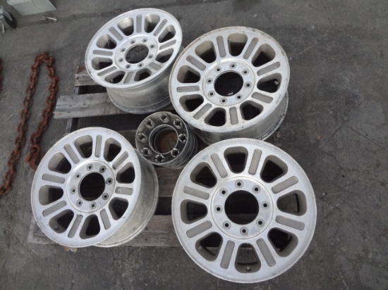 Set of 4 King Ranch Ford Wheel w/ Caps