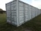 40' High Cube 5- Sets of 8 ft doors