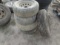 5 Misc Tires w/ wheels and without
