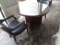 Glass Top Table w/ 2 Chairs