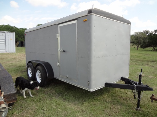 Enclosed Trailer *Completely Rebulit everything New* 14'x6'x66" Rear door 48"x58", Side Door 28"x58"