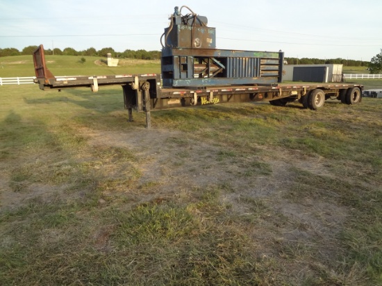 2007 Fontaine Velocity Stepdeck Trailer Vin*6932 **Sells Empty**