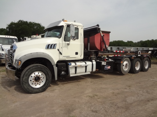 2018 Mack GU813 Rolloff Truck VIN*JM038668 294k Miles MP7-425m  Allison