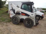 2013 Bobcat S850 Skid Loader 2spd/High Flow/Forestry Package/Air Seat/Joystick Control 1713.4 Hr