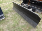 Skid Steer Snow Plow Attachment
