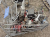 Basket of Misc Pnuematic Tools