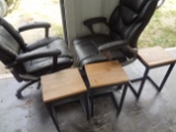 2 Chairs and 3 Offset Tables
