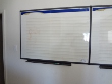 Lot of 7 Cork and Dryerase Boards