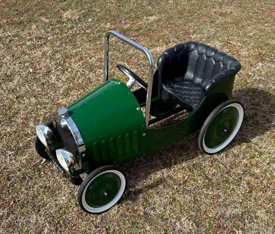 Restored Metal Pedal Car