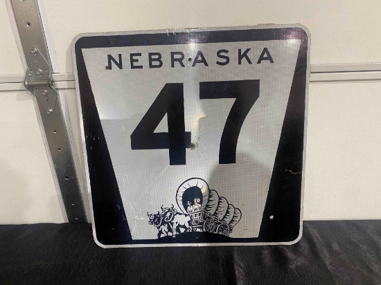 Nebraska 47 HWY Sign