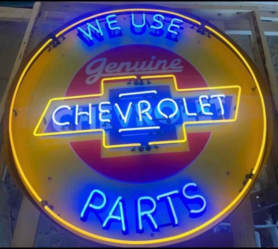 WE USE CHEVY PARTS Custom NEON