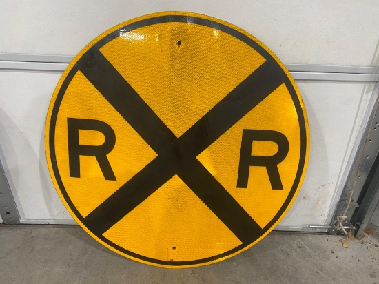 RailRoad Road Sign