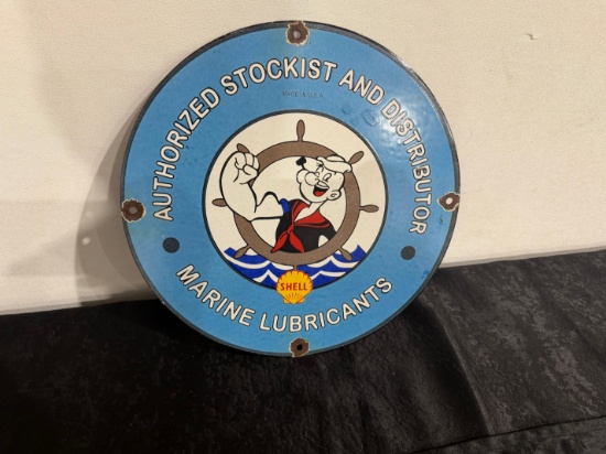 Shell Marine Lubricants dated 1964