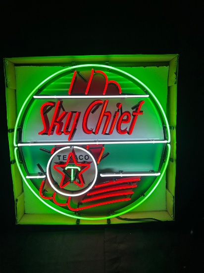 Texaco Sky Chief Neon
