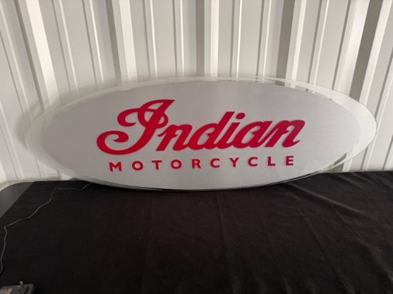 Indian Motorcycles Dealer Light-Up sign