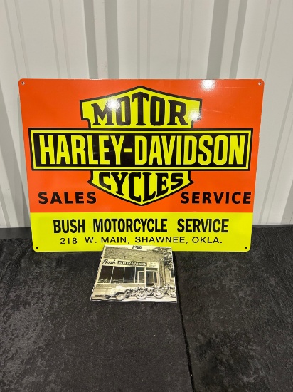 Harley Davidson Dealer Sign