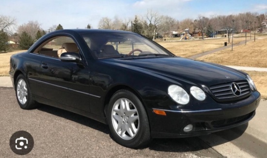 2000 Mercedes CL500 Coupe