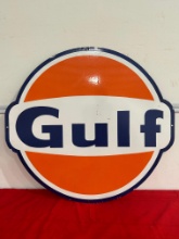 Gulf DSP 34x30, Dog Ear, Dealer sign
