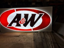 A&W Light-up Sign