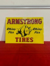 Yellow Armstrong Tires SSP 20x14