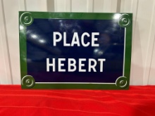 NOS Place Herbert Street sign SSP 20x 14