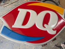 DQ Light-up Sign