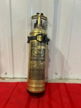 Pryene Brass Fire Extinguisher 15x4x4