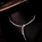 14k Gold 1.1 Ct Natural H Diamond Necklace