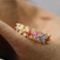 14k Gold 1.5 Ctw Natural Sapphire & Diamond Ring