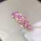 14k Gold 1.63 Ctw Natural Sapphire & Diamond Ring