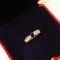 14k Gold 26.85 Ct Natural Citrine & Diamond Pendant( Without Chain )