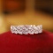 14k Gold 0.6 Ct Natural H Diamond Ring