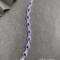 14k Gold 9.83 Ctw Vivid Blue Natural Sapphire & Diamond Bracelet