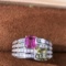 14k Gold 2.81 Ctw Natural Sapphire & Diamond Ring