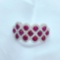 14k Gold 1.84 Ctw Natural Ruby & Diamond Ring