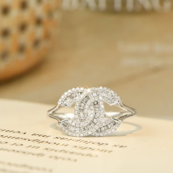 14k Gold 0.45 Ct Natural H Diamond Ring