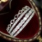 14k Gold 0.68 Ct Natural H Diamond Ring