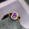 14k Gold 1.55 Ct Natural Sapphire & Diamond Ring