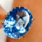 14k Gold 13 Ct Natural Topaz & Diamond Ring