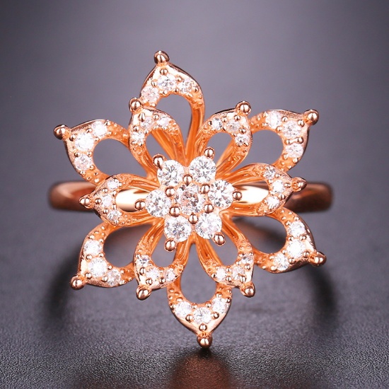 14k Gold 0.5 Ct Natural H Diamond Ring