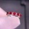 14k Gold 1.28 Ct Natural Ruby & Diamond Ring