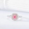 14k Gold 0.76 Ctw Natural Pink Diamond & Diamond Ring