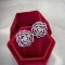 14k Gold 1.04 Ct Natural H Diamond Earrings