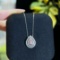 14k Gold 0.25 Ctw Natural Pink Diamond & Diamond Necklace